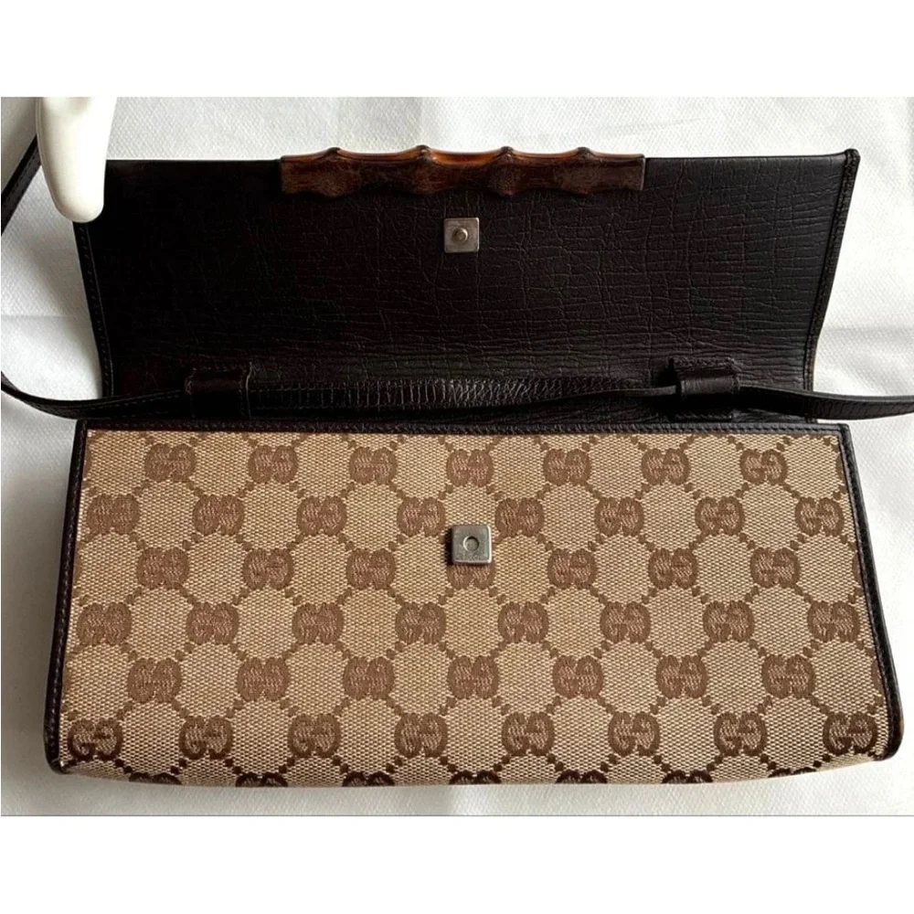 Gucci Beige and Brown Crossbody Bag - Picture 9 of 16